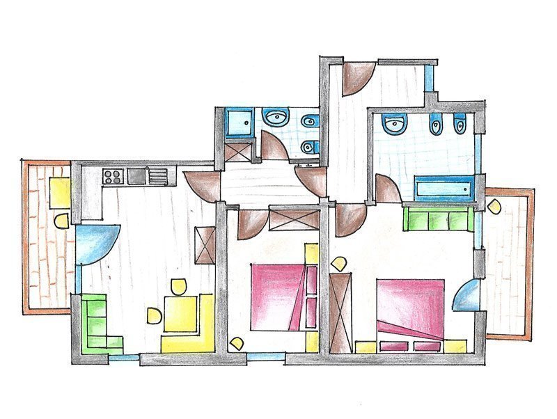 Floor plan-schlern