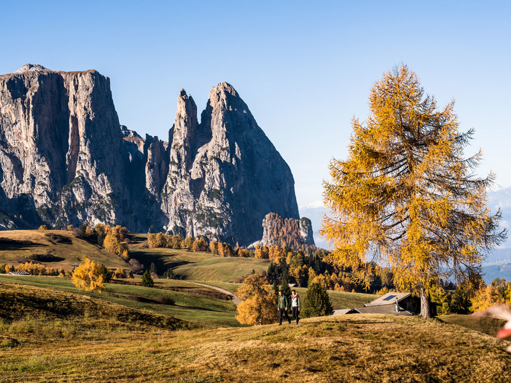 autumn-vacation-hiking-alpe di siusi